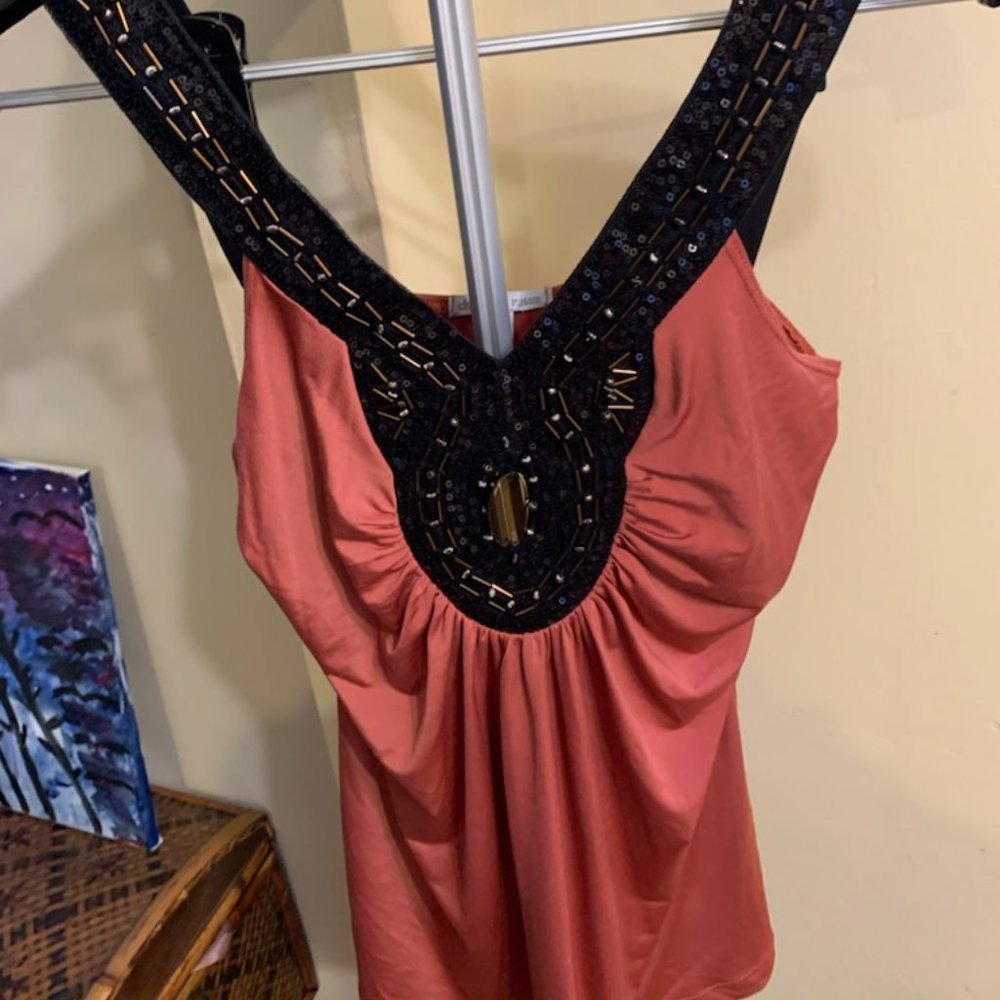 Charlotte Russe beaded and Beautiful top